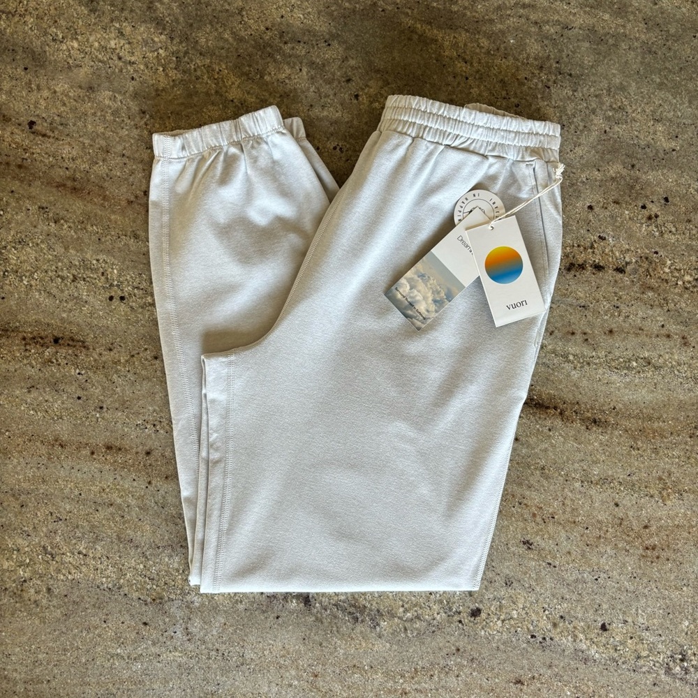 Vuori Women's Light Beige Track Pants